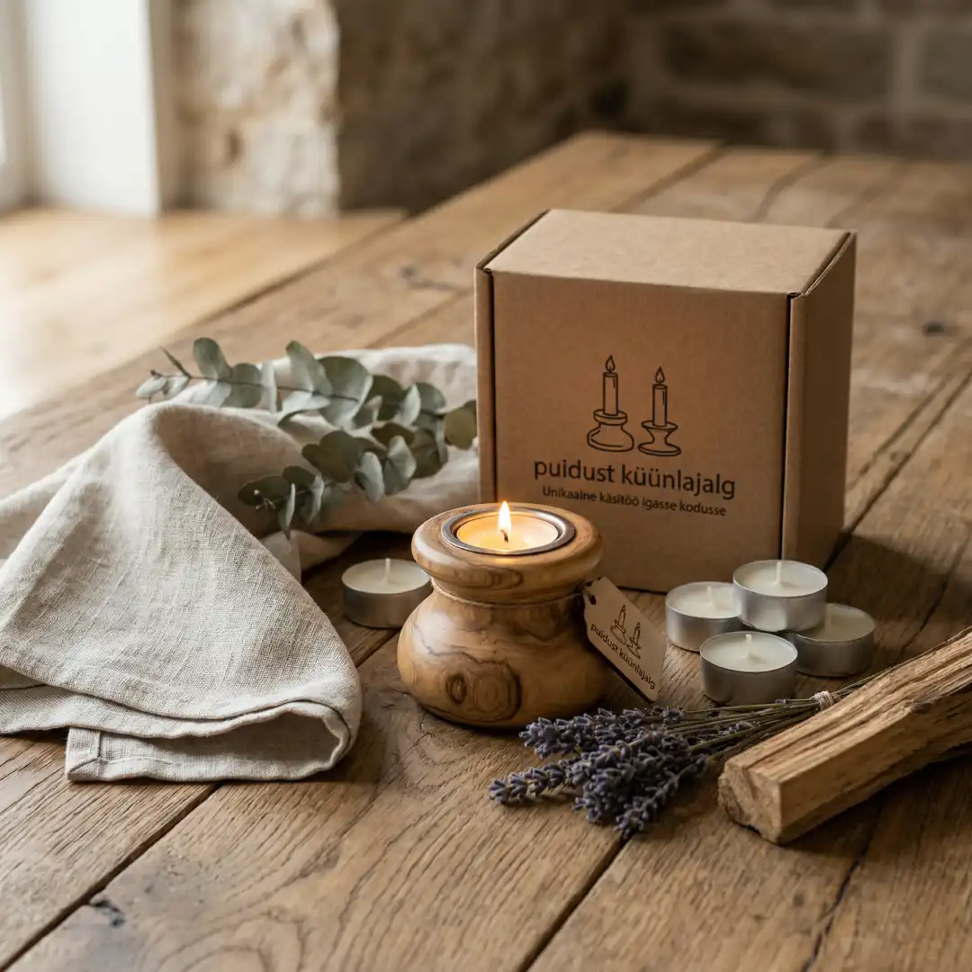 Puidust küünlajalg